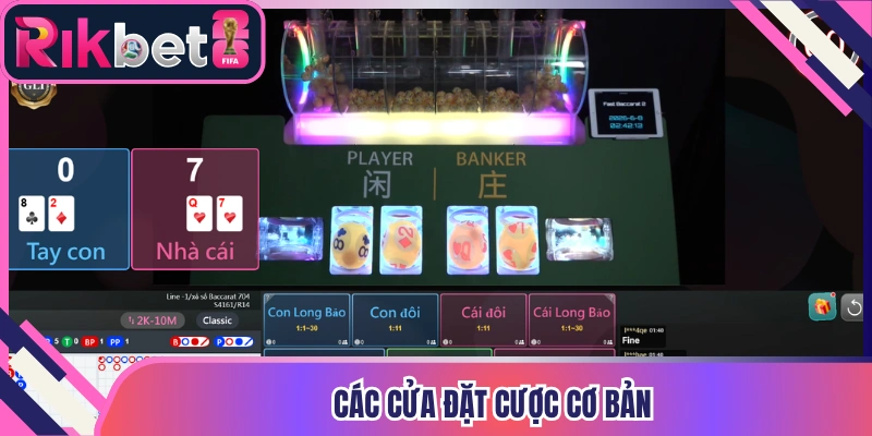 Các cửa đặt cược cơ bản