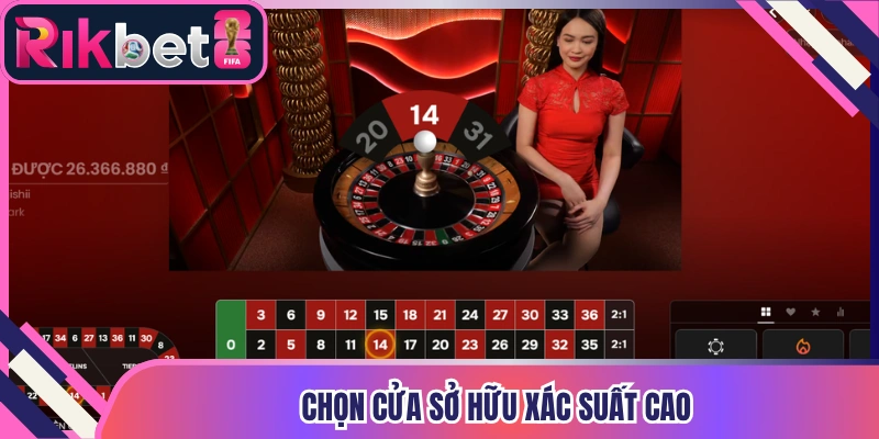 Chọn cửa sở hữu xác suất cao