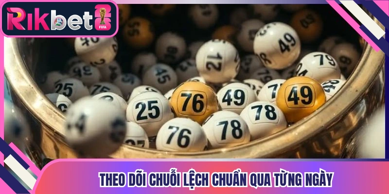 Theo dõi chuỗi lệch chuẩn qua từng ngày